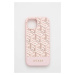 Puzdro na mobil Guess iPhone 14 6,1" ružová farba