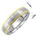 Snubný oceľový prsteň JOURNEY pre mužov aj ženy