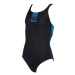 Dievčenské plavecké jednodielne plavky ARENA G BASICS JR SWIM PRO BACK ONE PIECE