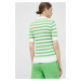 Polo tričko Tommy Hilfiger dámsky, zelená farba