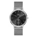 Daniel Wellington Hodinky Classic Multi-Eye Sterling Onyx DW00100711 Strieborná