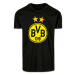 Borussia Dortmund pánske tričko Logo black