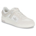 Calvin Klein Jeans  BASKET CUP LOW LACEUP LTH ML MTR  Nízke tenisky Biela