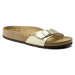 Birkenstock Madrid Birko-Flor Gold Narrow Fit