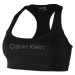 Calvin Klein ESSENTIALS PW MEDIUM SUPPORT SPORTS BRA Dámska športová podprsenka, čierna, veľkosť