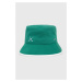 Obojstranný klobúk Kangol zelená farba