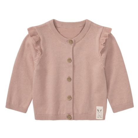 lupilu® Dievčenský sveter pre bábätká BIO (rosé)