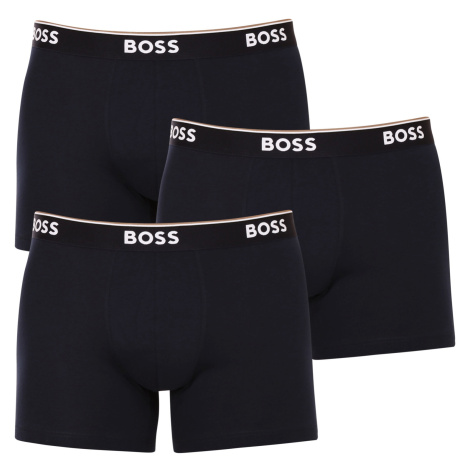 3PACK pánske boxerky BOSS tmavo modré (50475282 480) Hugo Boss
