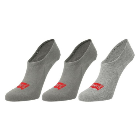 Levi's FOOTIE HIGH RISE BATWING LOGO 3P Ponožky, sivá, veľkosť Levi´s