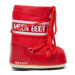 Juniorské vysoké zimné topánky MOON BOOT MB ICON MINI NYLON JR-D001 RED