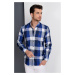 G662 DEWBERRY MEN'S SHIRT-NAVY-BLUE