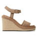 Calvin Klein Espadrilky Wege 70Hh - He HW0HW01499 Béžová