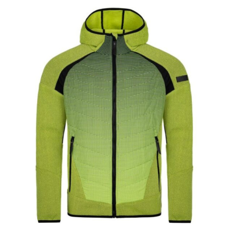 Loap GAELAN Pánsky športový sveter, svetlo zelená, veľkosť