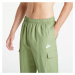 Nike Sportswear Repeat Woven Trousers zelené / vínové