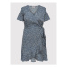 ONLY Carmakoma Letné šaty Livia 15252210 Modrá Regular Fit