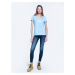 Big Star T-shirt_ss T-shirt 152518 Blue Knitted-401