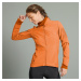 Dámska zimná bunda na horskú cyklistiku oranžová
