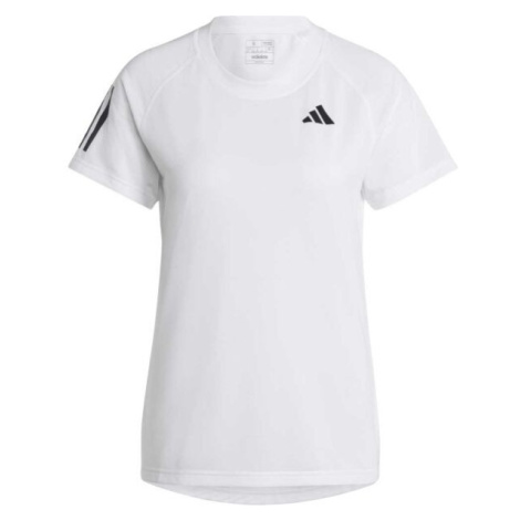 adidas CLUB TEE Dámske tenisové tričko, biela, veľkosť