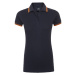 SOĽS Pasadena Women Damské polo tričko SL00578 French navy / Neon orange