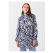 LC Waikiki Women's Hooded Patterned Raincoat