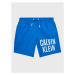 Calvin Klein Swimwear Plavecké šortky Medium KV0KV00021 Modrá Regular Fit