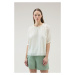 Blúzka Woolrich Broderie Anglaise Blouse Plaster White