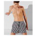 Plavky Karl Lagerfeld Stripe Aop Short Boardshorts Stripe Aop Black