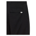 Solid Bavlnené nohavice 21107039 Čierna Regular Fit