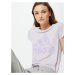 ADIDAS PERFORMANCE Funkčné tričko 'Winners'  fialová melírovaná
