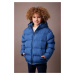 DEFACTO Boy's Water Repellent Hooded Puffer Jacket