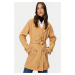 Koton Women's Camel Hair Coat