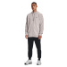 Mikina Under Armour Armour Fleece Fz Hoodie Ghost Gray