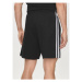 Adidas Športové kraťasy Essentials 3-Stripes Shorts IC9378 Čierna Regular Fit