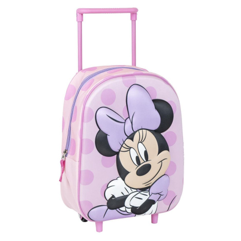 KIDS BACKPACK TROLLEY 3D MINNIE