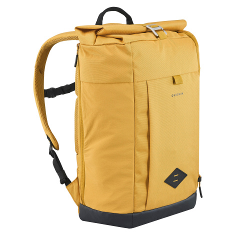 Turistický batoh NH500 Escape Rolltop 23 l žltý QUECHUA