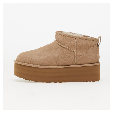 Tenisky UGG W Classic Ultra Mini Platform Sand