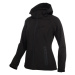 Willard SLAVENA Dámska softshellová bunda so zapínaním po celej dĺžke., čierna, veľkosť
