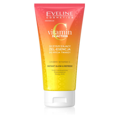 Eveline Cosmetics Vitamin C 3x Action čistiaci gél s AHA