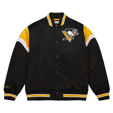 Pittsburgh Penguins pánska bunda NHL Heavyweight Satin Jacket Mitchell & Ness