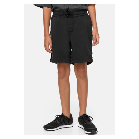 Boys Strech Twill Joggshorts Black Urban Classics