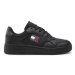 Tommy Jeans Sneakersy Retro Basket EM0EM00955 Čierna