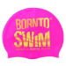 Borntoswim silicone cap junior svetlo ružová