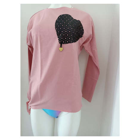 Dámska tričko M048 - MOE staro-růžová