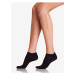 Sada dvoch dámskych ponožiek v čiernej farbe Bellinda COTTON IN-SHOE SOCKS 2x