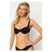 Trendyol Black Balconet Push Up Bikini Top