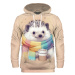 Mr. GUGU & Miss GO Unisex's Hoodie H-K2858