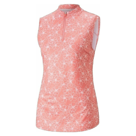 Puma Womens Cloudspun Island Flower Sleeveless Loveable Polo košeľa