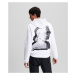 Mikina Karl Lagerfeld Jeans Klj Regular Karl Hoodie White