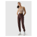 Women's jogger sweatpants 4F - brown