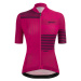 SANTINI Cyklistický dres s krátkym rukávom - GIADA OPTIC LADY - ružová/čierna